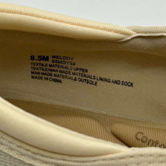 JSPORT Melody Mary Jane Flats Cream US 8.5 | Comfort Lightweight Shoes NWB - Picture 8 of 10